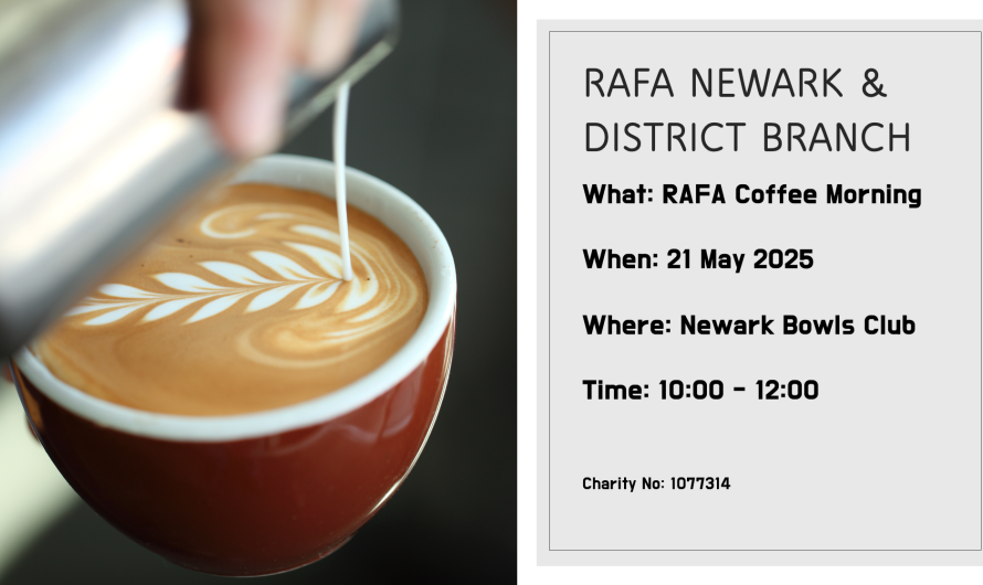 RAFA Coffee Morning – 21st May