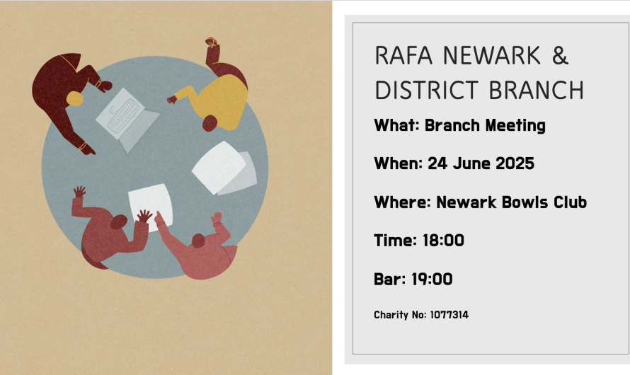 Branch Meeting – 24th June 2025