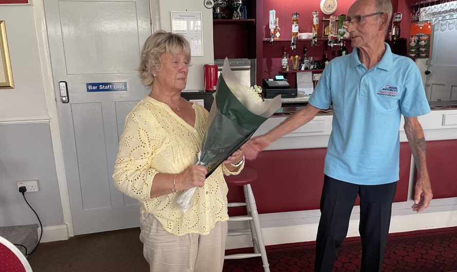 Chairman rewarding hard work!